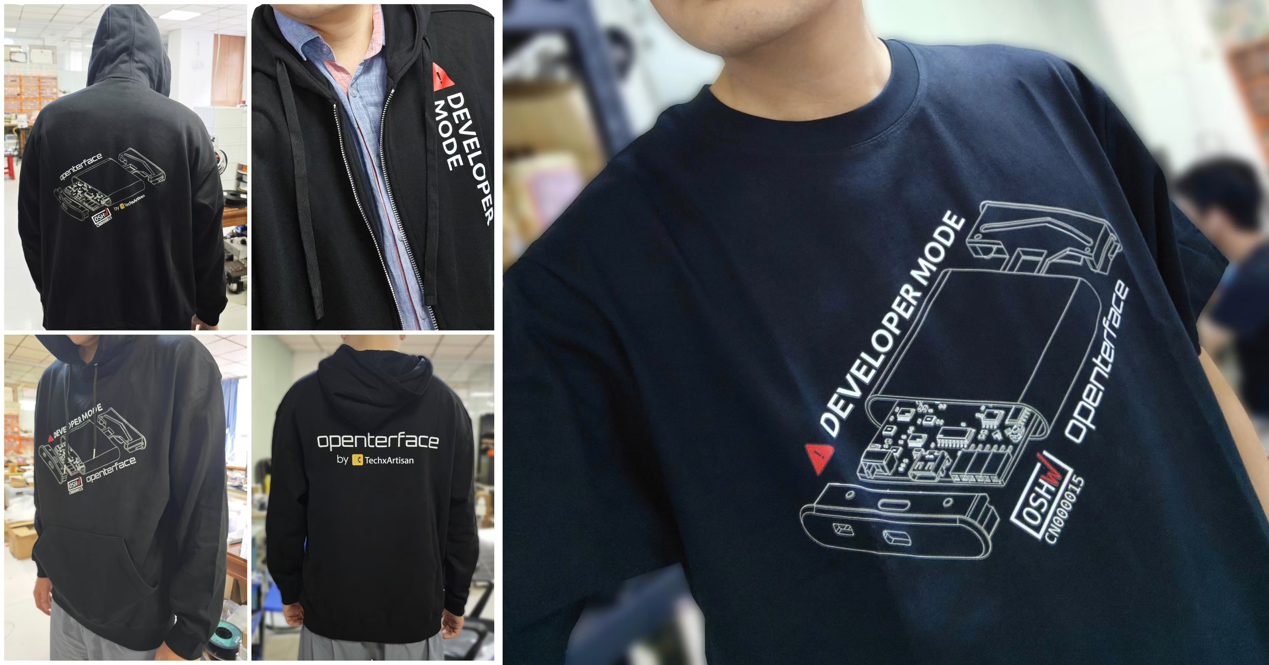 Openterface Tシャツとフーディー